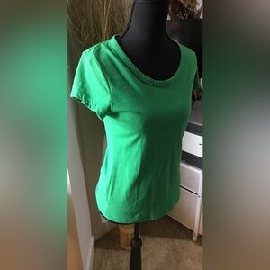 2-Pack: No Boundaries: Bright Green & Coral Pink Short Sleeve Tee Shirts